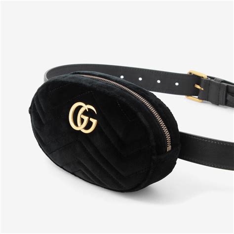 gucci belt bag velvet|Gucci gg belt bag price.